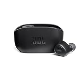 JBL Wave 100TWS In-Ear Kopfhörer in Schwarz – Kabellose Earphones mit Deep Bass Sound und Dual Connect – Bis zu 20 Stunden Wiedergabezeit mit nur Einer Akkuladung