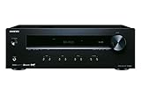 Onkyo TX-8220(B) Stereo Receiver (Hifi Verstärker 100 W/Kanal, Multiroom, Bluetooth, Streaming, DAB+/FM/RDS-Radio, MM-Phono-Vorverstärker für Plattenspieler), Schwarz