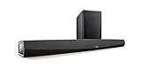 Denon HEOS Home Cinema HS2 Soundbar ( Musik Streaming, AirPlay2, Spotify, Amazon Music, HDMI-, Optical-, Analog- Eingänge, passend zu Allen TV Herstellern ) System Schwarz
