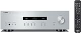 Yamaha A-S201 HiFi Stereo Verstrker mit Phono Eingang und 100 Watt je Kanal silber