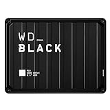 WD_BLACK P10 Game Drive 2 TB externe Festplatte (mobile und robuste High-Perfomance-Festplatte, für Konsole und PC, bis zu 125 Spiele speichern) Schwarz