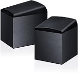 Onkyo SKH-410(B) Lautsprechersystem für Dolby Atmos (100 W Eingangsleistung, Heimkino, Satelliten-Lautsprecher, Gehäuse aus Holz mit Vinyl beschichtet, Wandmontage möglich), Schwarz