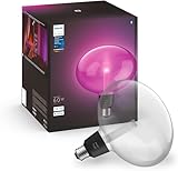 Philips Hue White & Color Ambiance Lightguide Ellipse 500lm, bis zu 16 Mio. Farben, dimmbar, steuerbar via App, kompatibel mit Amazon Alexa (Echo, Echo Dot)