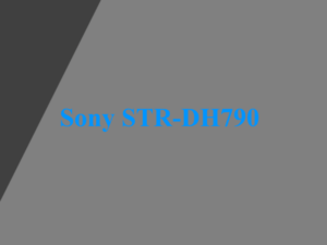 Sony STR-DH790